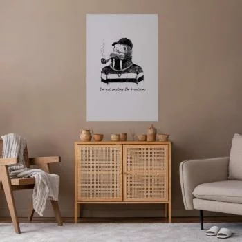 Plakat - I'm not smoking. I'm breathing - obrazek 2