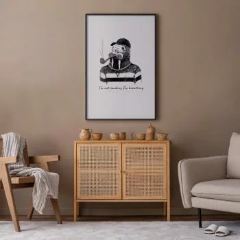 Plakat - I'm not smoking. I'm breathing - obrazek 5