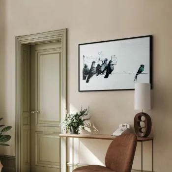 Plakat - Ksenofobiczne gołębie - obrazek 5