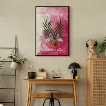 Obraz - Don't Kill My Summer Vibe (1-częściowy) pionowy - obrazek 7