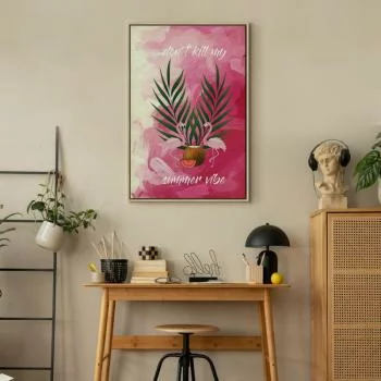 Obraz - Don't Kill My Summer Vibe (1-częściowy) pionowy - obrazek 7
