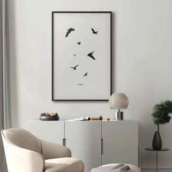 Plakat - Wieczorny lot - obrazek 2