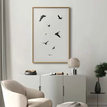 Plakat - Wieczorny lot - obrazek 2