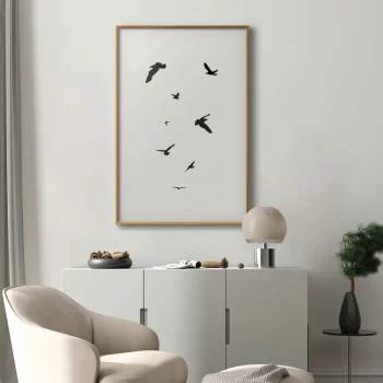Plakat - Wieczorny lot - obrazek 2