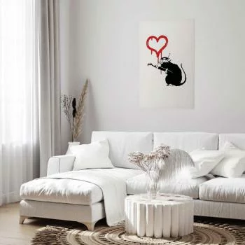 Plakat - Love Rat - obrazek 2