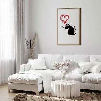 Plakat - Love Rat - obrazek 2