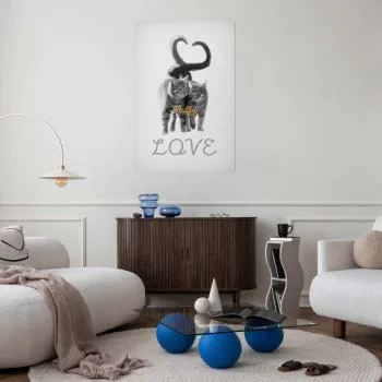 Plakat - Fluffy Love - obrazek 2