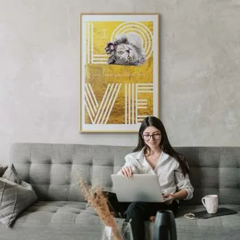 Plakat - I Love You like You Love Me - obrazek 5