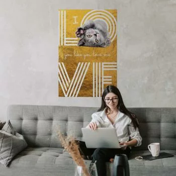 Plakat - I Love You like You Love Me - obrazek 5