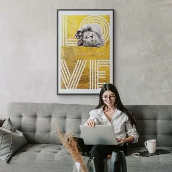 Plakat - I Love You like You Love Me - obrazek 5