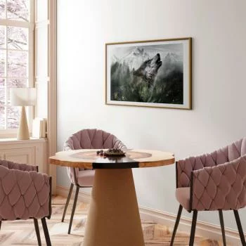 Plakat - Wyjący wilk - obrazek 5