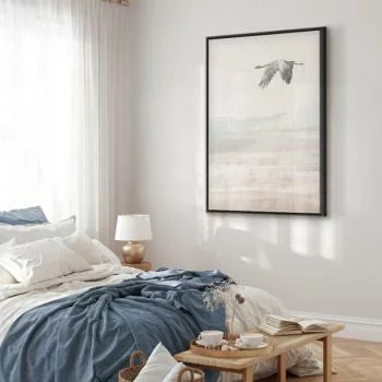 Obraz - Lot żurawia (1-częściowy) pionowy - obrazek 6