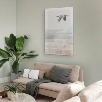 Obraz - Lot żurawia (1-częściowy) pionowy - obrazek 5