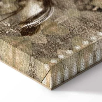 Obraz - Żurawie retro (1-częściowy) szeroki - obrazek 8