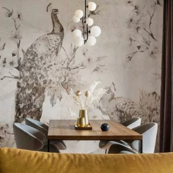 Fototapeta - Pawie w delikatnych beżach - obrazek 6