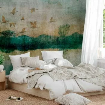 Fototapeta - Złote kaczki - obrazek 5