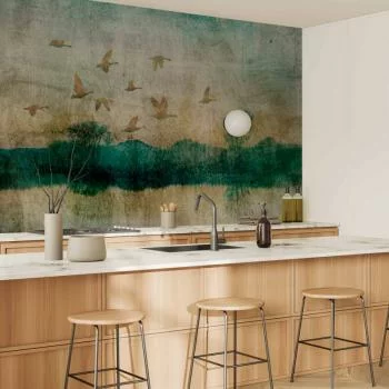 Fototapeta - Złote kaczki - obrazek 5