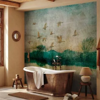 Fototapeta - Złote kaczki - obrazek 6