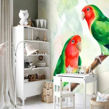 Fototapeta - Papużki nierozłączki - obrazek 5