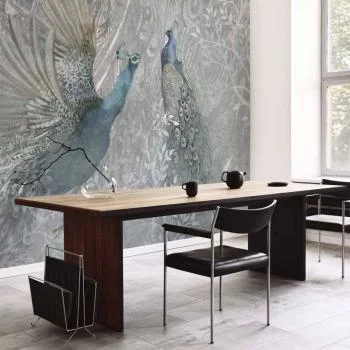 Fototapeta - Pawie w tańcu - drugi wariant - obrazek 5