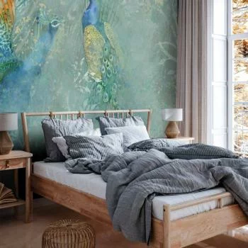 Fototapeta - Pawie w tańcu - trzeci wariant - obrazek 5