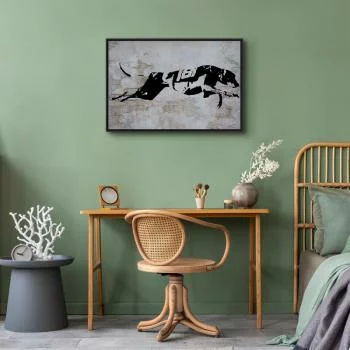 Obraz - Wyścig chartów (1-częściowy) szeroki - obrazek 7