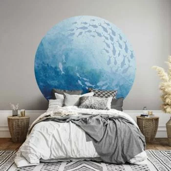 Fototapeta okrągła - Morska toń - obrazek 5