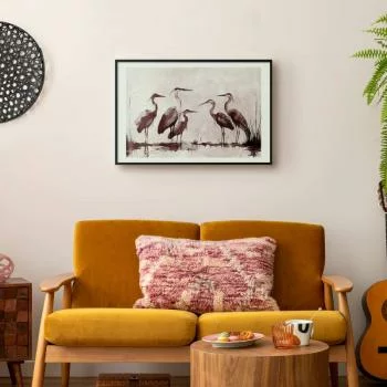 Plakat - Czaple malowane tuszem - obrazek 2