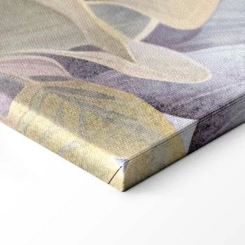 Obraz - Czapla brodząca w stawie - ilustracja w jasnej kolorystyce - obrazek 8