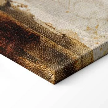 Obraz - Ptaki ze starej ryciny - ilustracja w stylu vintage, przedstawiająca czaplę i żurawia - obrazek 8