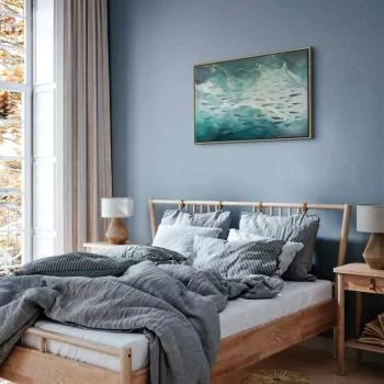 Obraz - Ławica drobnych ryb - obrazek 6