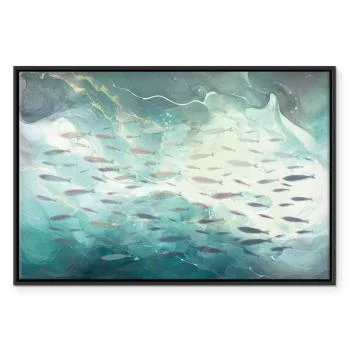 Obraz - Ławica drobnych ryb - obrazek 2