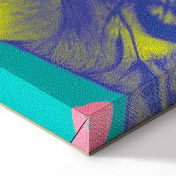 Obraz - Kolorowy tygrys - Intensywne barwy tygrysa w otoczeniu tropikalnych roślin - obrazek 8