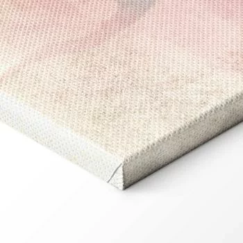 Obraz - Ptaki nad jeziorem - czaple malowane akwarelą w delikatnej, szaro-różowej kolorystyce - obrazek 8