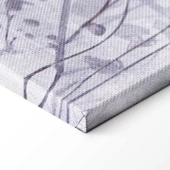 Obraz - Majestatyczny lot - żuraw w locie w monochromatycznej, chłodnej kolorystyce - obrazek 8