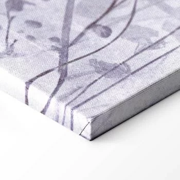 Obraz - Majestatyczny lot - żuraw w locie w monochromatycznej, chłodnej kolorystyce - obrazek 8