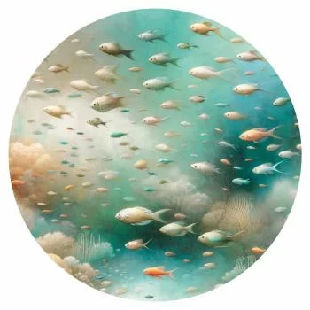 Fototapeta okrągła - Oceaniczne piękno - obrazek 2