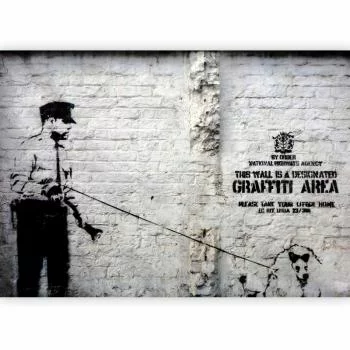 Fototapeta - Banksy - Graffiti Area - obrazek 5