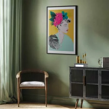 Plakat - Kwiaty we włosach - obrazek 5