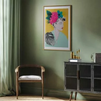 Plakat - Kwiaty we włosach - obrazek 5