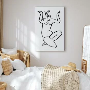 Obraz - Niepewna zachęta (1-częściowy) pionowy - obrazek 6