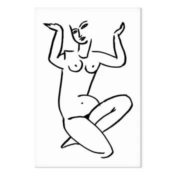 Obraz - Niepewna zachęta (1-częściowy) pionowy - obrazek 2