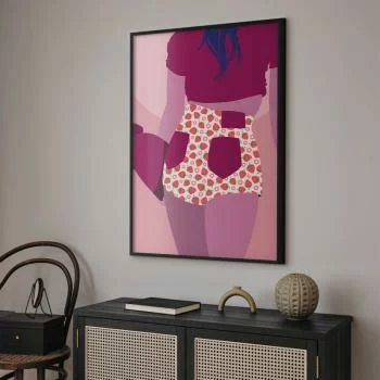 Plakat - Spodenki w truskawki - obrazek 2