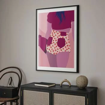 Plakat - Spodenki w truskawki - obrazek 2