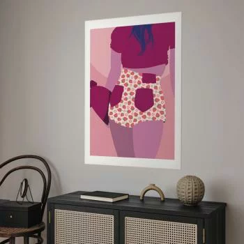 Plakat - Spodenki w truskawki - obrazek 2
