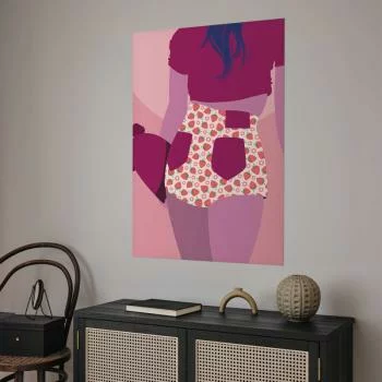 Plakat - Spodenki w truskawki - obrazek 2