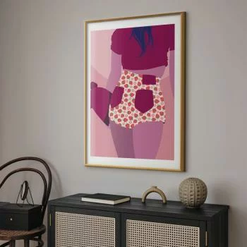 Plakat - Spodenki w truskawki - obrazek 2