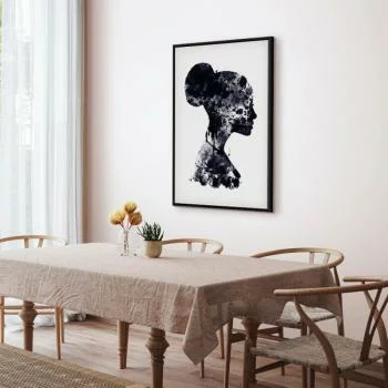 Obraz - Abstrakcyjny profil (1-częściowy) pionowy - obrazek 7