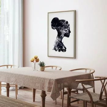 Obraz - Abstrakcyjny profil (1-częściowy) pionowy - obrazek 7