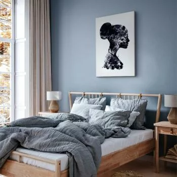 Obraz - Abstrakcyjny profil (1-częściowy) pionowy - obrazek 6